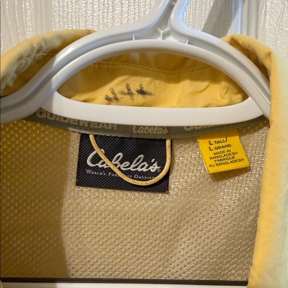 Cabela's Guidewear Bright Yellow Shirt - Picture 3 of 6